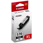 CANON PGI-570PGBK XL SERBATOIO XL NERO PER PIXMA MG5750-MG6850-MG7750 22ML