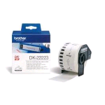 BROTHER DK-22223 RULLO ETICHETTE PER STAMPANTI A TRASFERIMENTO TERMICO 50MMx30.48MT COLORE BIANCO