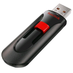 SANDISK 64GB CRUZER GLIDE CHIAVETTA USB 2.0 NERO