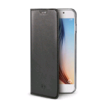 CELLY SAMSUNG GALAXY S6 CUSTODIA A PORTAFOGLIO ULTRASOTTILE IN ECOPELLE COLORE NERO