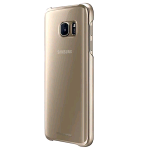 SAMSUNG EF-QG930CFEGWW GALAXY S7 CLEAR COVER ORIGINALE COLORE GOLD