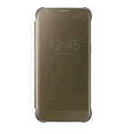 SAMSUNG EF-ZG930CFEGWW GALAXY S7 CLEAR VIEW COVER ORIGINALE COLORE ORO