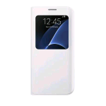 SAMSUNG EF-CG935PWEGWW GALAXY S7 EDGE S VIEW COVER ORIGINALE COLORE BIANCO