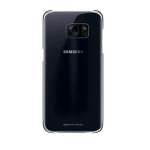 SAMSUNG EF-QG935CBEGWW GALAXY S7 EDGE CLEAR COVER ORIGINALE COLORE NERO 