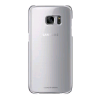 SAMSUNG EF-QG935CSEGWW GALAXY S7 EDGE CLEAR COVER ORIGINALE COLORE SILVER 
