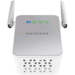 NETGEAR POWERLINE 1000 + WIFI CONFEZIONE 2 x ADATTATORE ETHERNET RETE ELETTRICA WI-FI 1 PORTA LAN RJ-45 GIGABIT ETHERNET COLORE BIANCO