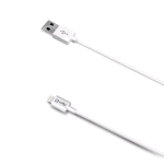 CELLY USBIP52M CAVO ADATTATORE LIGHTNING-USB 2 MT COLORE BIANCO