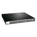 D-LINK DGS-1210-52MP SWITCH GESTITO 8 x 10/100/1000 (PoE+) + 40 x 10/100/1000 (PoE) + 4 x SFP PoE+ (370 W) MONTABILE SU RACK