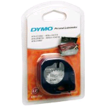 DYMO LETRATAG NASTRO METALLICO 12MMx4MT COLORE SILVER STAMPA NERO