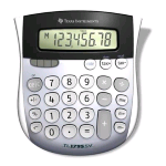 TEXAS INSTRUMENTS TI 1795 SV CALCOLATRICE DA TAVOLO 8 CIFRE DOPPIA ALIMENTAZIONE SOLARE + BATTERIA COLORE GRIGIO