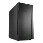 SHARKOON S25-V CASE MIDI TOWER ATX2xUSB 3.0 FRONTALI COLORE NERO