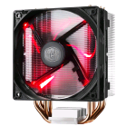 COOLER MASTER HYPER 212 LED DISSIPATORE CPU 121x120x25MM 1600 RPM ILLUMINAZIONE LED COLORE ROSSO