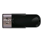 PNY FD8GBATT4-EF CHIAVETTA USB 2.0 8GB COLORE NERO
