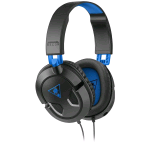 TURTLE BEACH RECON 50p CUFFIE CON MICROFONO GAMING CAVO 1.5MT JACK 3.5MM COLORE NERO/BLU