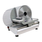 RGV 220 AUSONIA AFFETTATRICE DIAMETRO 22 CM 130 W COLORE ACCIAIO