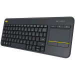LOGITECH K400 TASTIERA WIRELESS QWERTY CON TOUCH PAD COLORE NERO