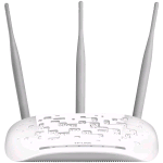 TP-LINK TL-WA901ND ACCESS POINT 2.4GHz 450 Mbit/s PoE 3 ANTENNE ESTERNE DESKTOP BIANCO