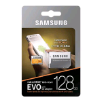 SAMSUNG MICRO SD EVO 128GB UHS-I CLASSE 10 ADATTATORE INCLUSO