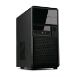 ITEK SPIDER CASE MINI TOWER SCHEDA MADRE SUPPORTATA MICRO ATX ALIMENTATORE 500W INCLUSO COLORE NERO