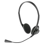 TRUST PRIMO CUFFIE STEREO CON MICROFONO COLORE NERO