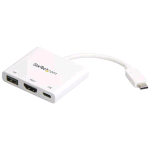STARTECH CDP2HDUACPW DOCKING STATION INTERFACCIA USB 3.0 TYPE C 1xUSB 3.0 TYPE A 1xUSB 3.0 TYPE C 1xHDMI COLORE BIANCO