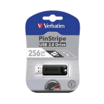VERBATIM STORE N GO PINSTRIPE 256GB USB 3.0 NERO