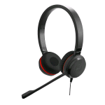 JABRA EVOLVE 20SE CUFFIE STEREO CON MICROFONO USB COLORE NERO