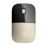 HP Z3700 MOUSE WIRELESS OTTICO 1.200 DPI COLORE NERO/GOLD