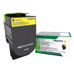 LEXMARK 71B20Y0 TONER GIALLO PER CS/CX 317/417/517 2300 PAG