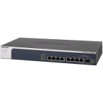 NETGEAR XS508M-100EUS SWITCH NON GESTITO 7 PORTE LAN RJ-45 10/100/1000Mbps 1 SLOT SFP+ COLORE GRIGIO