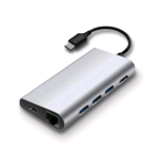 NILOX NLX-TC-8HUBMLAC DOCKING STATION USB-C 3.1 1x HDMI 4K - 3x USB 3.0 - 1x USB-C TYPE-C 3.1 - 1x SD READER - 1x MICRO SD READER- 1x ETHERNET