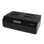STARTECH DOCK DUPLICATORE HDD 1:3 FORMATO 2.5"/3.5" INTERFACCIA SATA/SATA II USB TIPO B