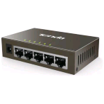 TENDA TEG1005D SWITCH 5P LAN GIGABIT DESKTOP 10/100/1000Mbps RJ45 CASE METALLICO