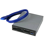 STARTECH LETTORE INTERNO 3,5" SCHEDE MEMORIA FLASH USB 3.0