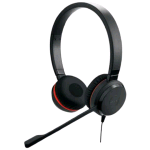 JABRA EVOLVE 20 CUFFIA STEREO CON MICROFONO