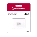 TRANSCEND MICRO SDHC 4GB CLASSE 10