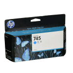 HP 745 CARTUCCIA INK-JET 130 ML CIANO