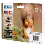 EPSON MULTIPACK 378 XL CARTUCCE INK NERO + CIANO + CIANO CHIARO + MAGENTA + MAGENTA CHIARO + GIALLO + 478 XL NERO