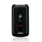 BRONDI PRESIDENT DUAL SIM 3" CLAMSHELL 32GB ITALIA BLACK