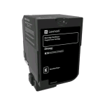 LEXMARK 74C2HKE CS725DE CS725DTE CARTUCCIA TONER NERO 20.000 PAGINE