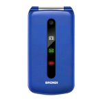 BRONDI PRESIDENT DUAL SIM 3" CLAMSHELL 32GB ITALIA BLU/VIOLA