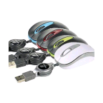 MEDIACOM M-MEB40 MINI MOUSE USB 1.000 DPI 4 COLORI