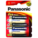 PANASONIC PRO POWER LR20 BATTERIA TORCIA 1.5 V ALCALINA BLISTER 2 Pz. 