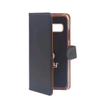 CELLY SAMSUNG GALAXY S10e CUSTODIA IN ECOPELLE COLORE NERO/MARRONE