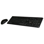 LINK LKTAST03 KIT TASTIERA LAYOUT ITALIANO + MOUSE 1.000 DPI WIRELESS COLORE NERO