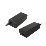 ITEK ITNBAE65 ALIMENTATORE UNIVERSALE PER NOTEBOOK 65W CON 12 CONNETTORI PORTA USB 5V1A 100/240VAC 15/20VDC BLACK