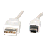 NILOX CAVO USB A MASCHIO A MINI USB B MASCHIO 1.8 MT BIANCO
