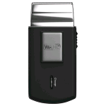 WAHL 3516-1016 RASOIO ELETTRICO DA VIAGGIO NERO ARGENTO