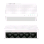 TENDA TD-S105 SWITCH 5 PORTE ETHERNET 10/100M BIANCO