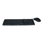 LINK LKTAST08 KIT TASTIERA E MOUSE OTTICO CON CAVO USB 800 DPI BLACK